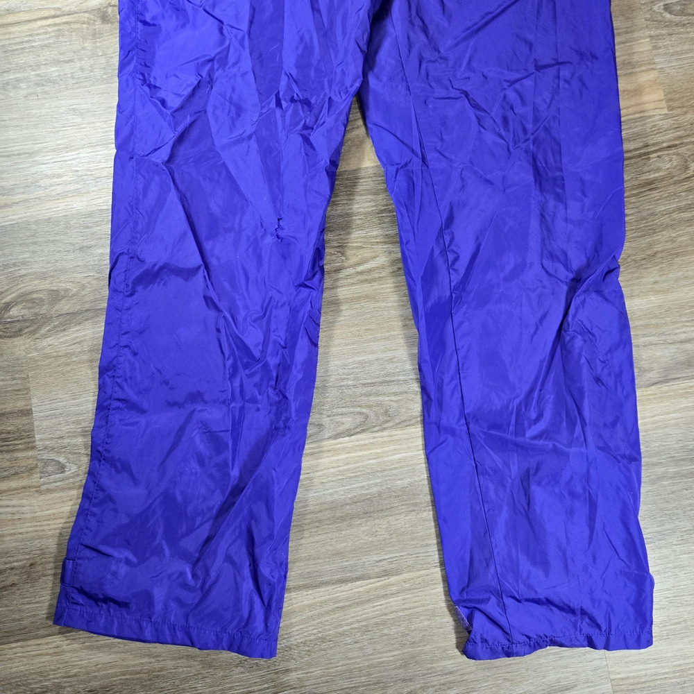 Vintage Woolrich Pack It Rain Pants Womens L Purple Packable Hiking Camping Vtg - Picture 4 of 15